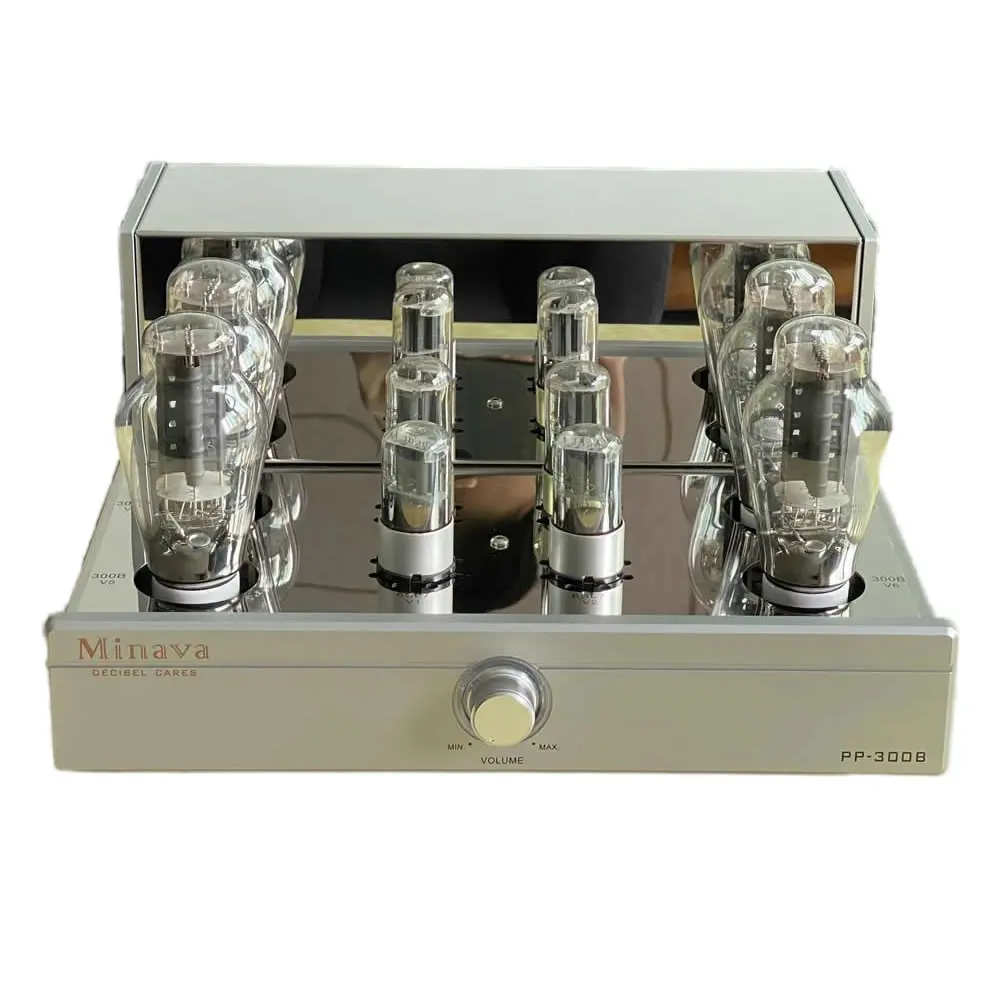 300B Tube Push-pull Amplifier (300B Stereo Combined Amplifier + Pure Power Stage) Class A B High-power Tube Amplifier