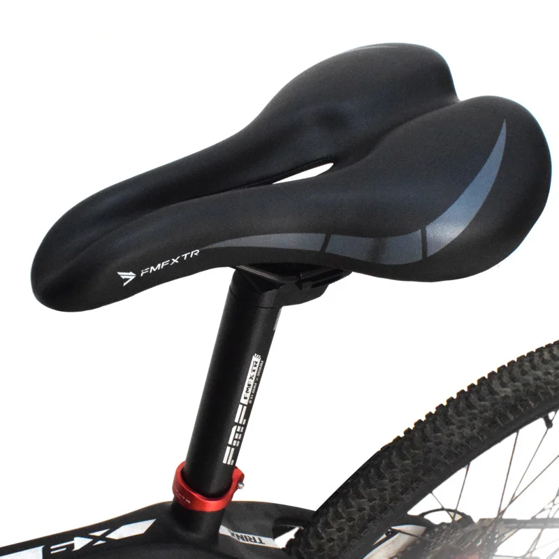 Bicycle Saddle Seat Comfortable Hollow Cushion Fixed Tooth Bicycle Seats Mountain Bike Road Bike Breathable Saddles