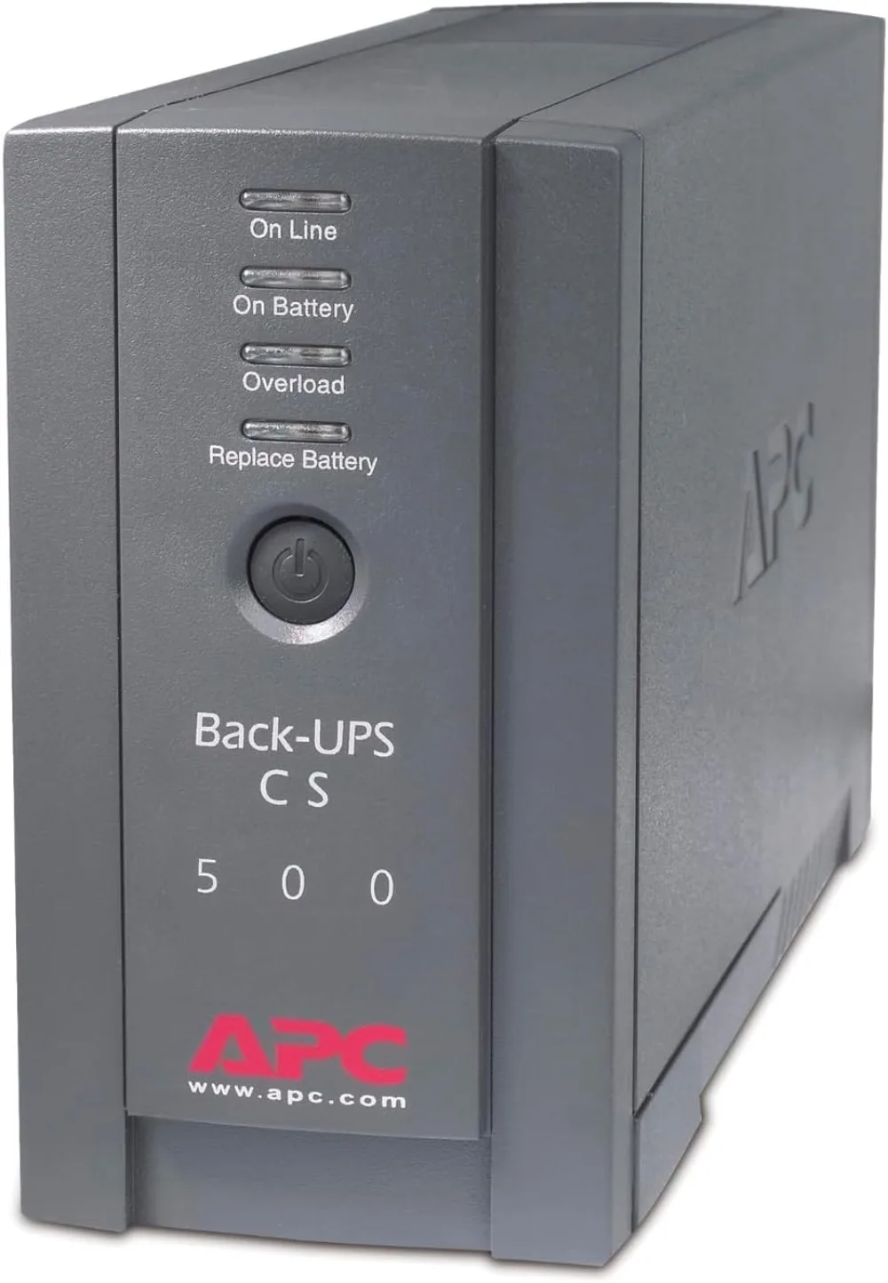 

Battery Back Up Surge Protector, 500VA Backup Battery Power Supply, BK500BLK Back-UPS