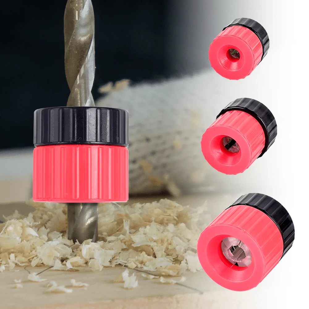 6 Pack Vertical Drill Positioning Guides with V-Groove Design, More Durable & Wearproof Than Round Drill Bushings for Precise Dr