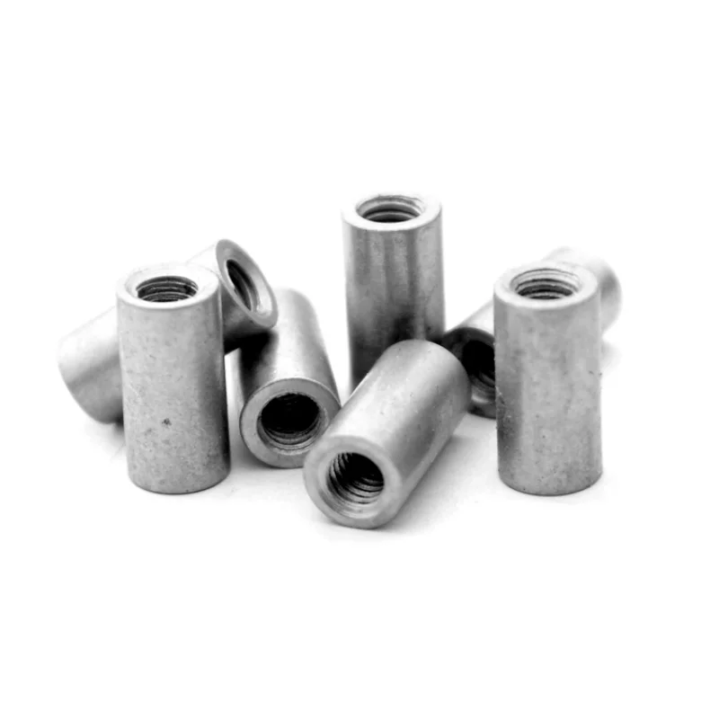 10pcs/lot Cylindrical Screw Rod Stainless Steel  M2.5 Connecting Screw Rod Nut Screw Tightening Stud