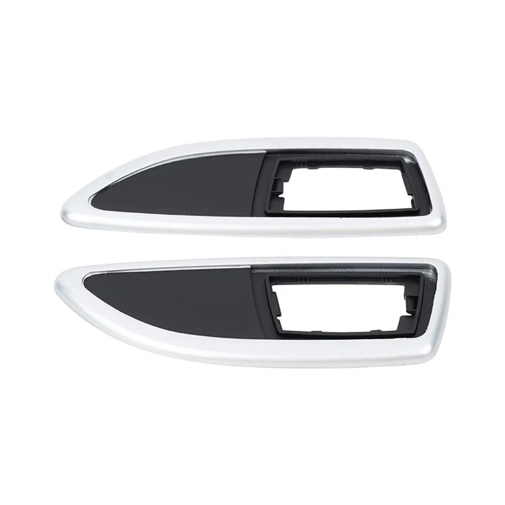 Side Indicator Bezel Indicator Surrounds For Car Exterior Restoration Anti-aging Properties Silver And Black Finish