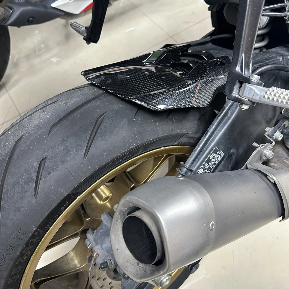 Convient pour le rénovation du garde-boue arrière de moto Yamaha R1 R1M 09-22 MT10 FZ10 16-23 avec composants modifiés en fibre de carbone