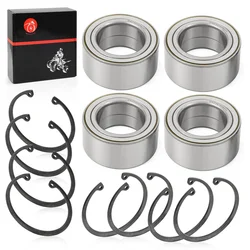 Front Rear Wheel Bearings 44x72x33mm & Ring Clip For Polaris RZR 900 1000 Turbo RS1 XP S 4 All Models 2011-2020