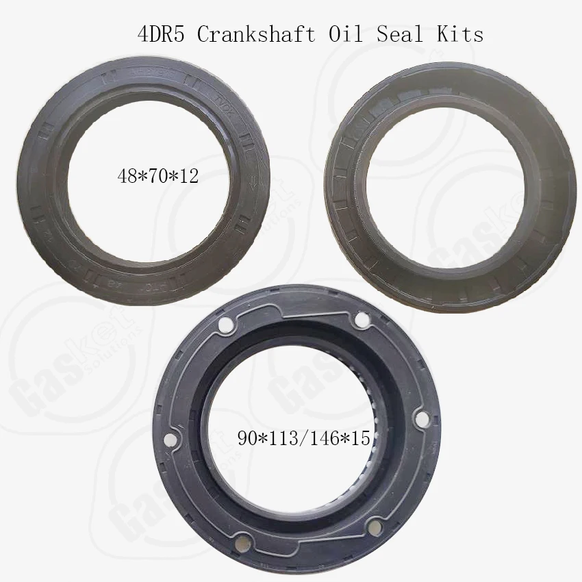 4DR5 6DR5 4DR7 6DS7-1 6DS7-3 Front and Rear Crankshaft Oil Seal Production factory For Mitsubishi Engine Part ME01195 AH2788G