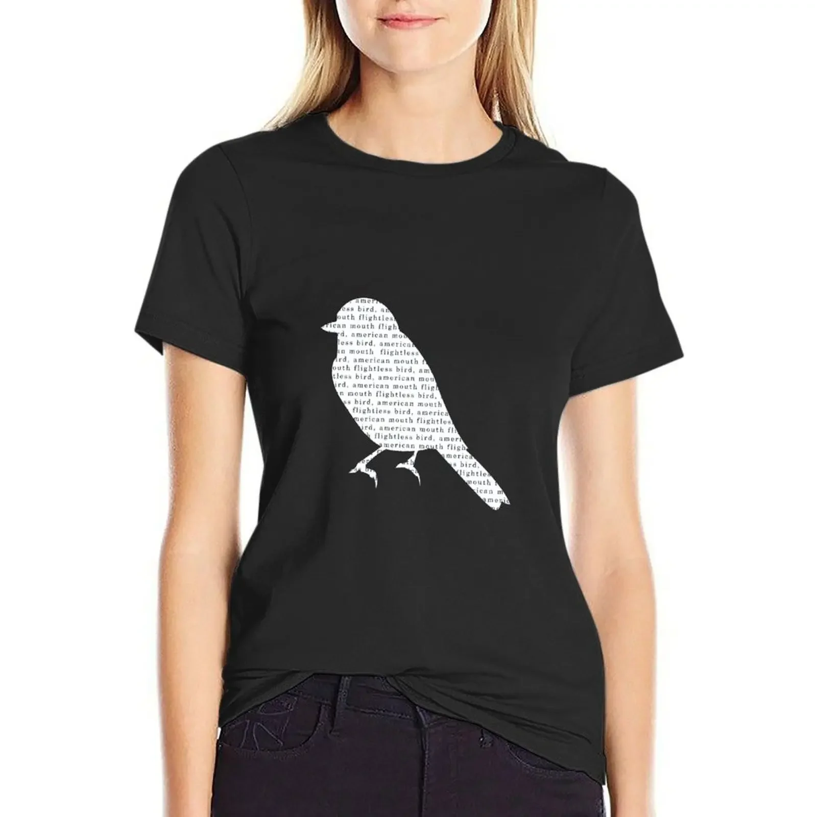 

Flightless Bird, American Mouth T-Shirt anime funny Female clothing Woman clothing