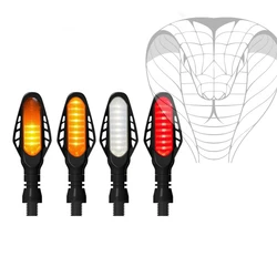 Multi-function Led Motorcycle Turn Signal Light Indicators Flowing Flash Blinkers Flicker DRL Daytime Running Brake Tail Lamp