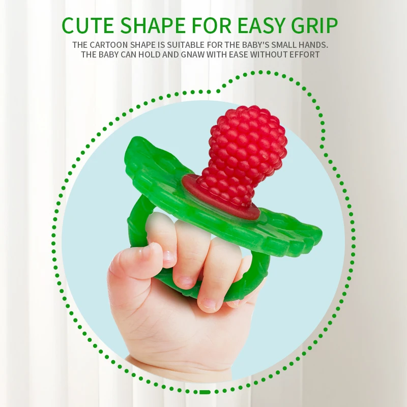 Cartoon Silicone Baby Teething Gel Baby Anti Bite, Chew Teeth Stick, Teeth Stabilizer, Pacifier, Bite Fun
