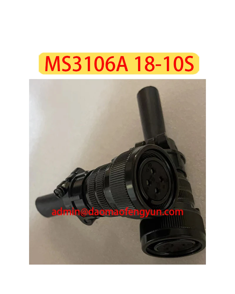 

MS3106A 18-10S Brand new 4 pole servo motor aviation plug military specification connector,MS3106A 18 10S