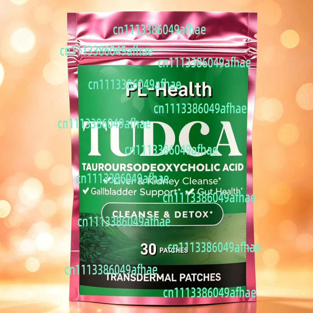 30 Patches TUDCA(Tauroursodeoxycholic Acid) Transdermal Patches for Gallbladder Kidney and Liver Support