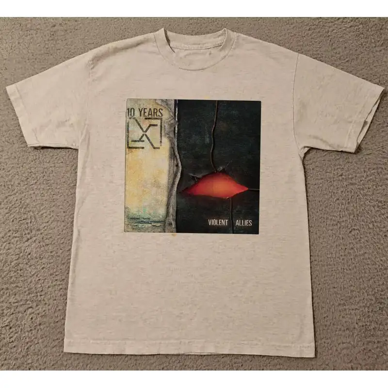 

Обложка альбома Violent Allies, футболка с 10-летней полосой, размер S 5Xl Tt876