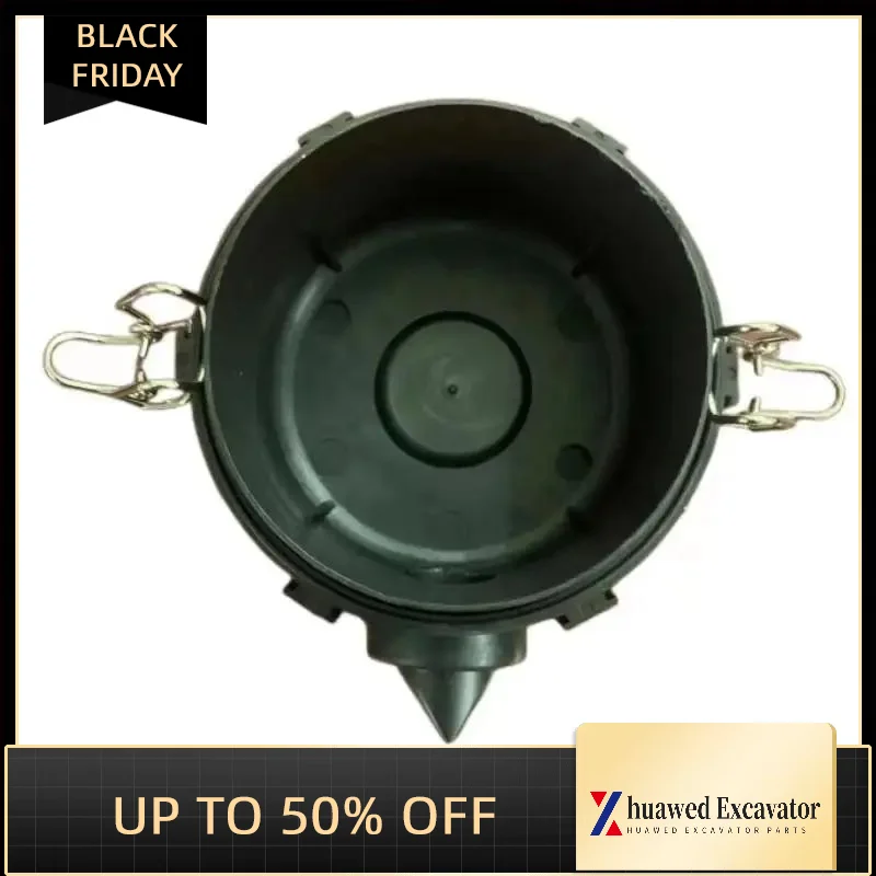 

Детали экскаватора для Φ Kubota 15/20, аксессуары для экскаватора, элемент воздушного фильтра, задняя крышка, черный