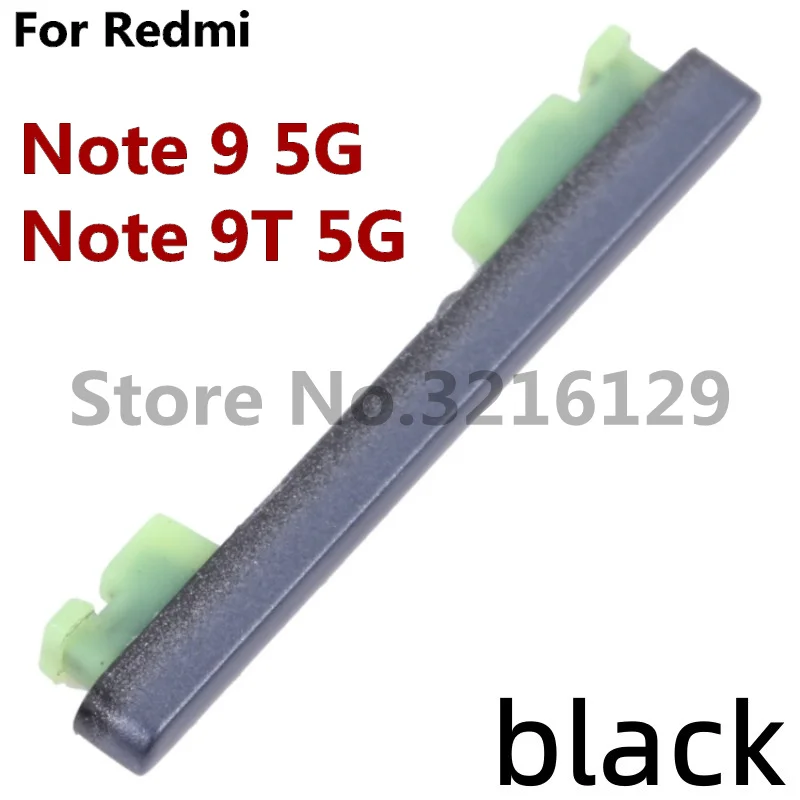 Original NEW For Xiaomi Redmi Note 9 Power 9T 9S Pro 4G 5G Phone Housing Chassis Volume Button Side Key Replacement