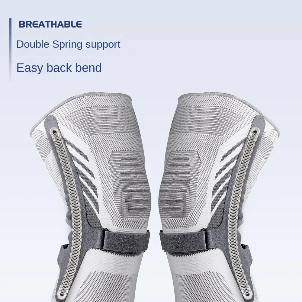 Knee Compression Sleeve - Knee Brace with Side Stabilizers & Patella Tendon Strap for Working Out, Arthritis & Meniscus Tear