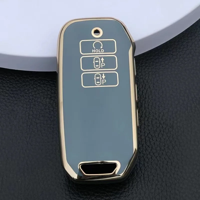 Funda de TPU para llave de coche, carcasa Fob de 7 botones para KIA, Seltos, Sportage, NQ5, Sorento, Mq4, GT LINE, K5, DL3, Carnival, Ev6, 2021, 2020