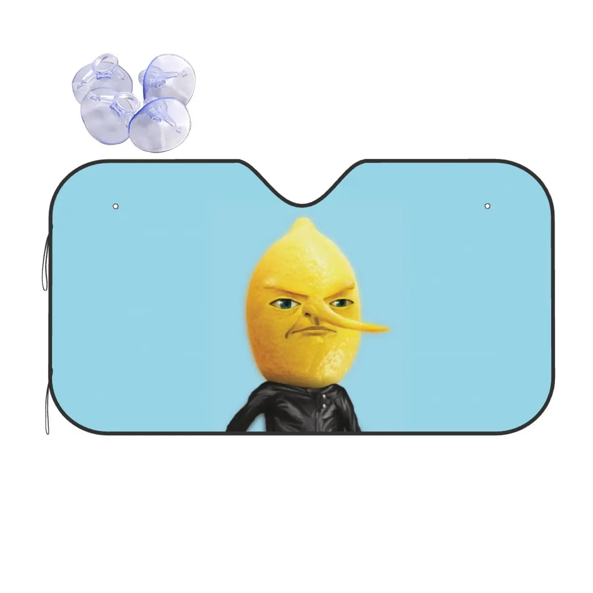 

Earl Of Lemongrab Sunshade Windscreen Car Front Windshield Window Sun Visor Accessories Covers