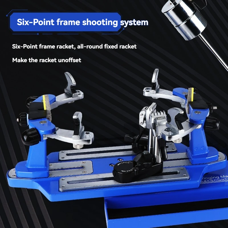 Flyer No. 5 Universal Stringing Machine,a stringing machine for badminton rackets,also suitable for tennis and badminton rackets