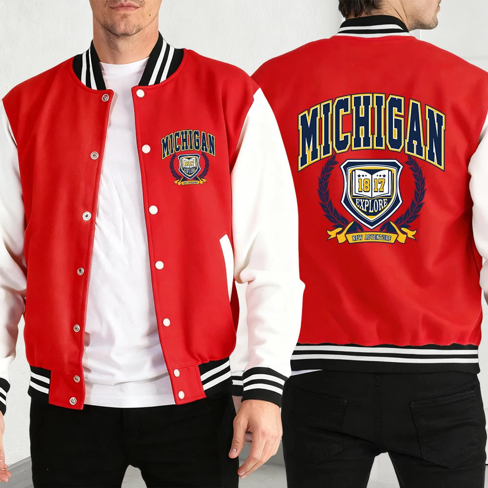 

Мужская куртка с принтом «Священная медаль США», модная флисовая бейсбольная майка, осенняя мягкая уличная одежда, повседневная одежда унисекс