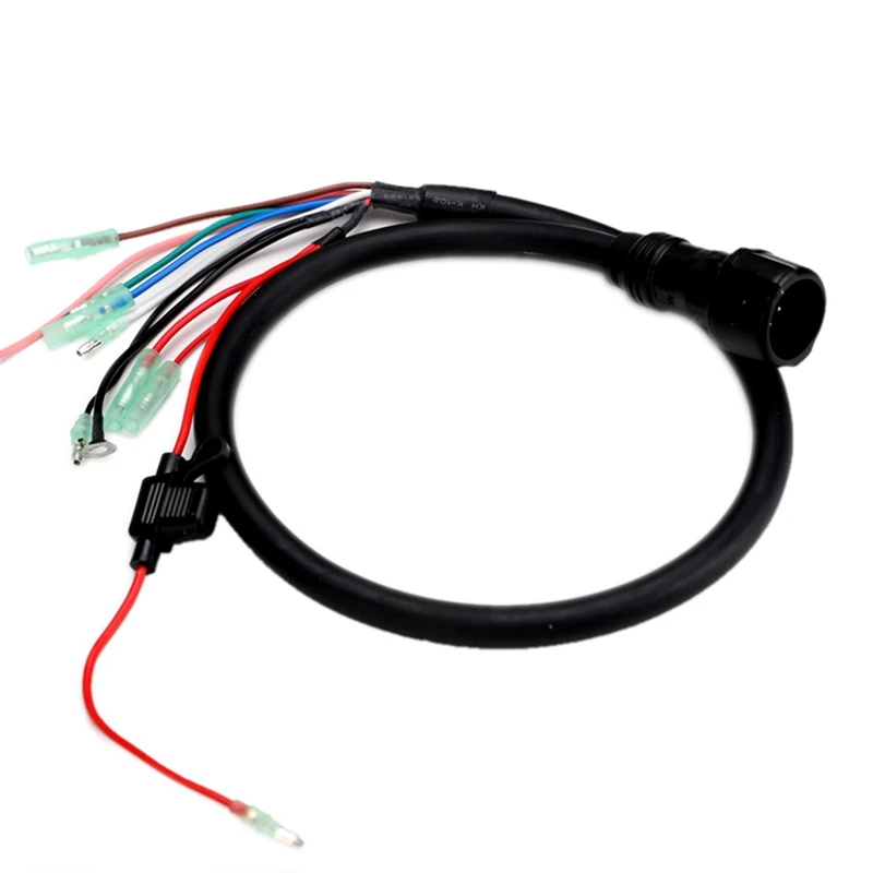 61T-82590 7Pin Wire Harness Hardness Assy for Yamaha Outboard Motor 2T 25HP 30HP C25 C30 Parsun Hidea HDX Seapro Hangkai