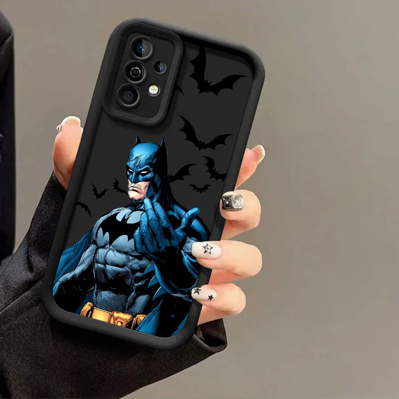 Picture 7: B-Bats-Mans Marvel Bat Case For Samsung Galaxy A57 A56 5G A37 A36 A17 A07 A26 A16 A06 A55 A52 A14 A73 A34 Soft Protective Cover
