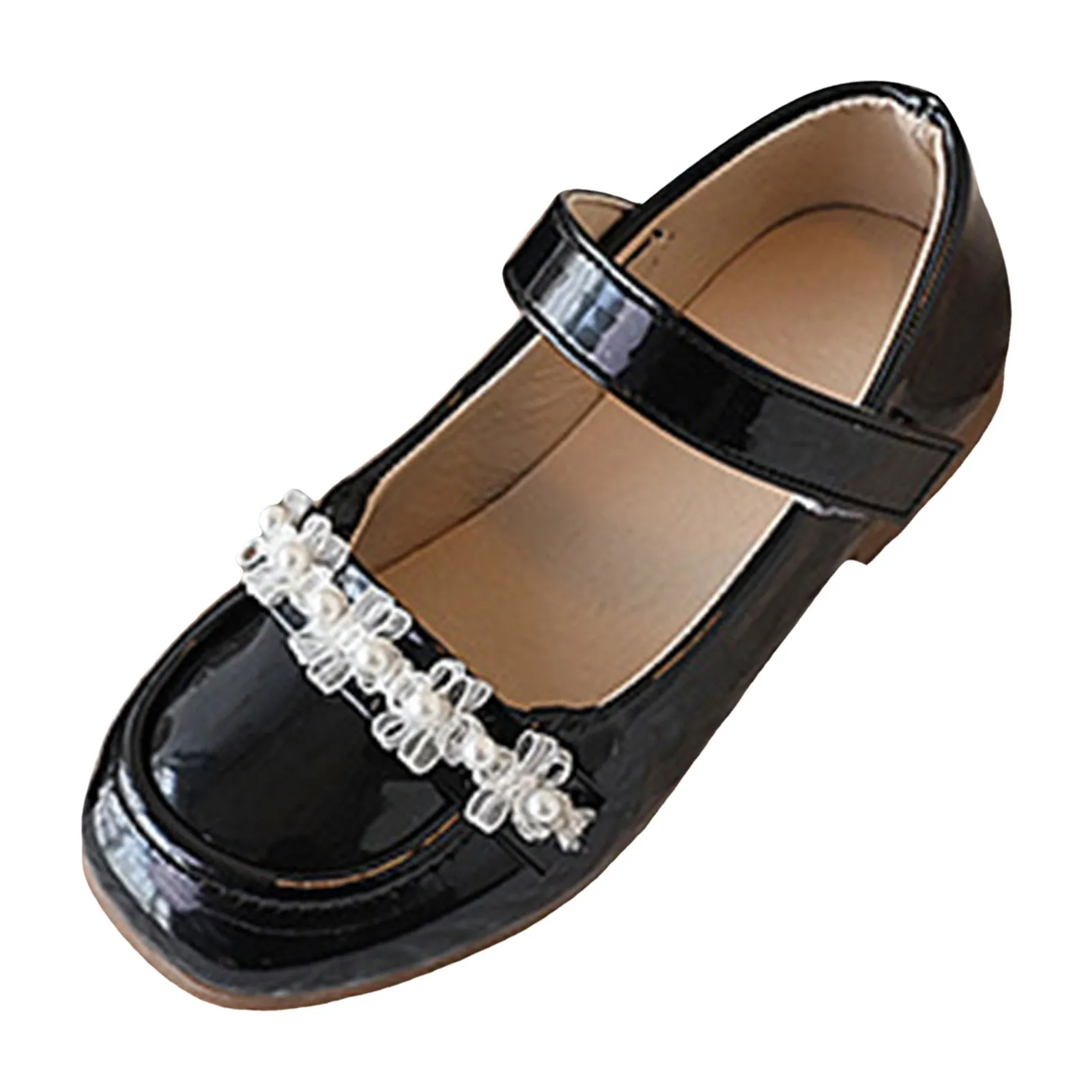 

Girls Play Shoes British Small Leather Shoes Spring And Girls Japanese Single Shoes Soft Sole Mary Girls Sparkly Dress Shoes