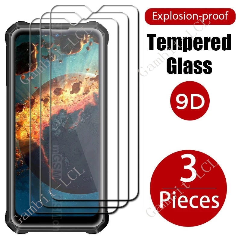 3PCS 9H Original For Oukitel WP15S Tempered Glass Protective OukitelWP15S OukitelWP15 WP15 5G 6.52" Screen Protector Cover Film