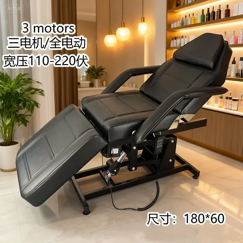 for Adjustable Electric Lift Semi Permanent Injection Micro Shaped Eyelash Art Nail Tattoo Embroidery Eyebrow Beauty Bed