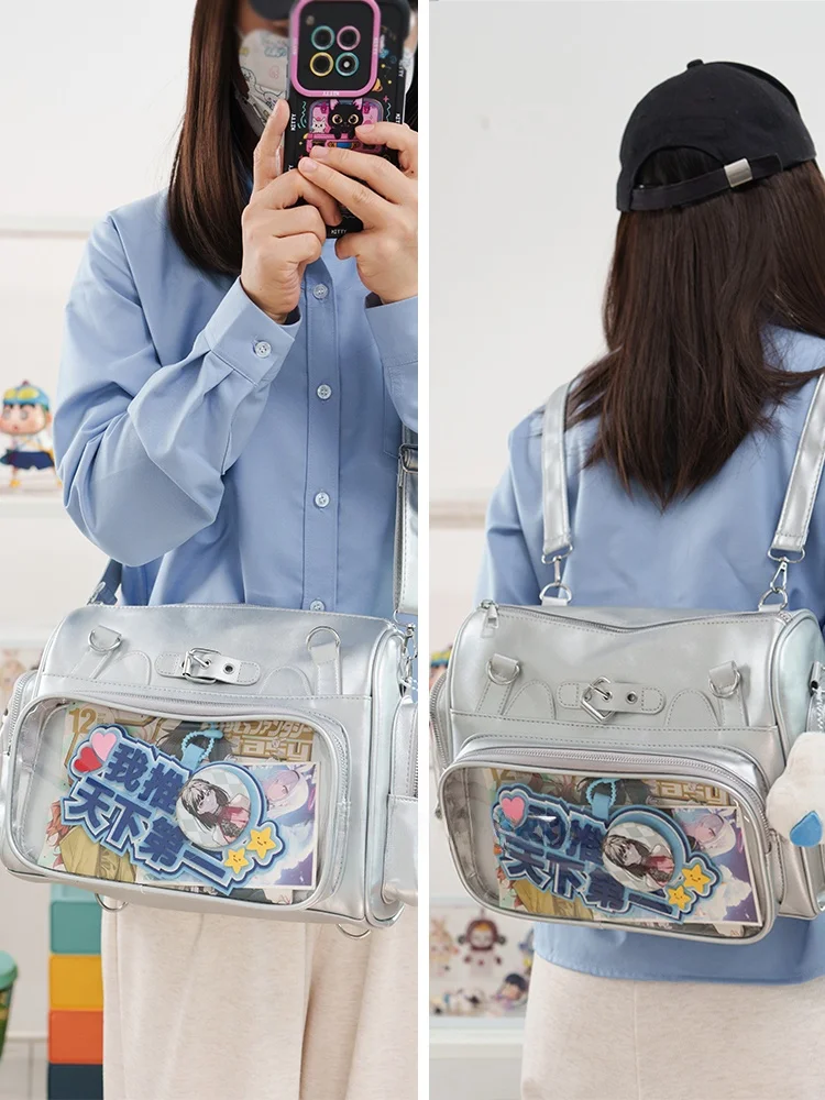 

Японская сумка на два плеча, женская сумка для отдыха на природе, маленькая повседневная сумка, новая модель, сумка на одно плечо, многофункциональная сумка