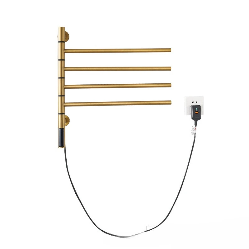 180 ° rotating electric towel rack intelligent drying