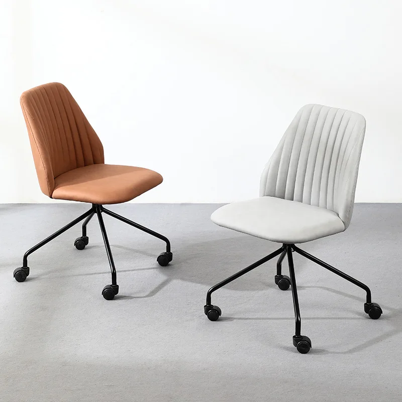 New Modern Simple Dining Chair Household Nordic Light Luxury Backrest Table and Chair Italian Hotel Restaurant European Chair Di