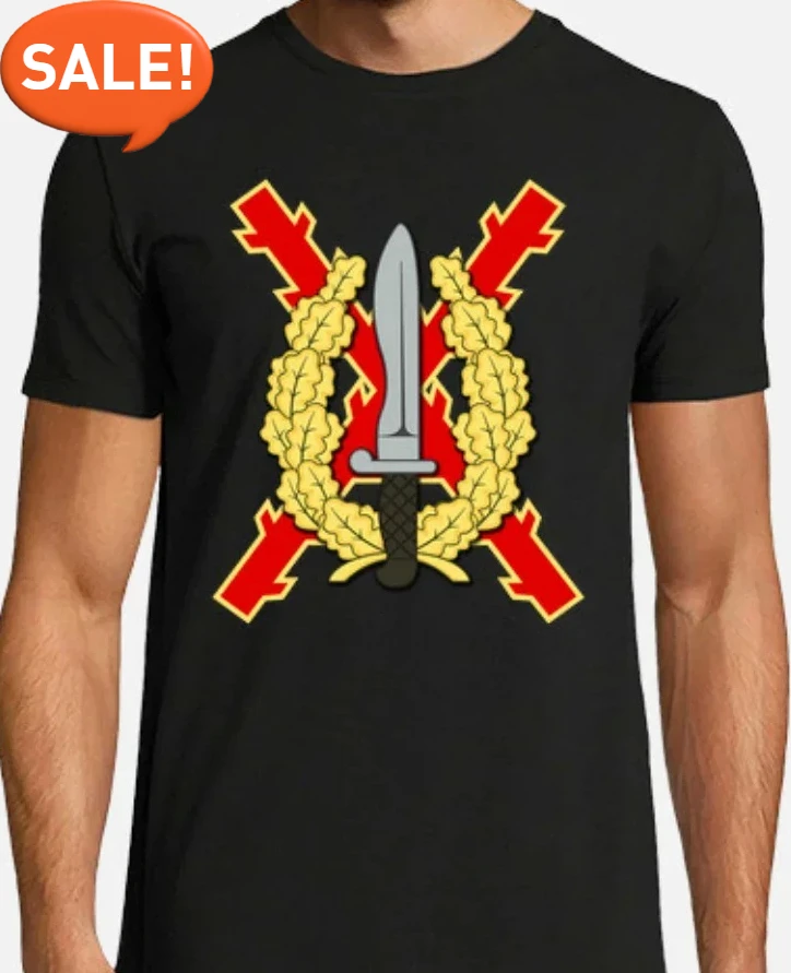 

Футболка Operaciones Especiales Tercios Españoles This Is Spain, повседневные летние футболки с короткими рукавами из 100% хлопка с круглым вырезом