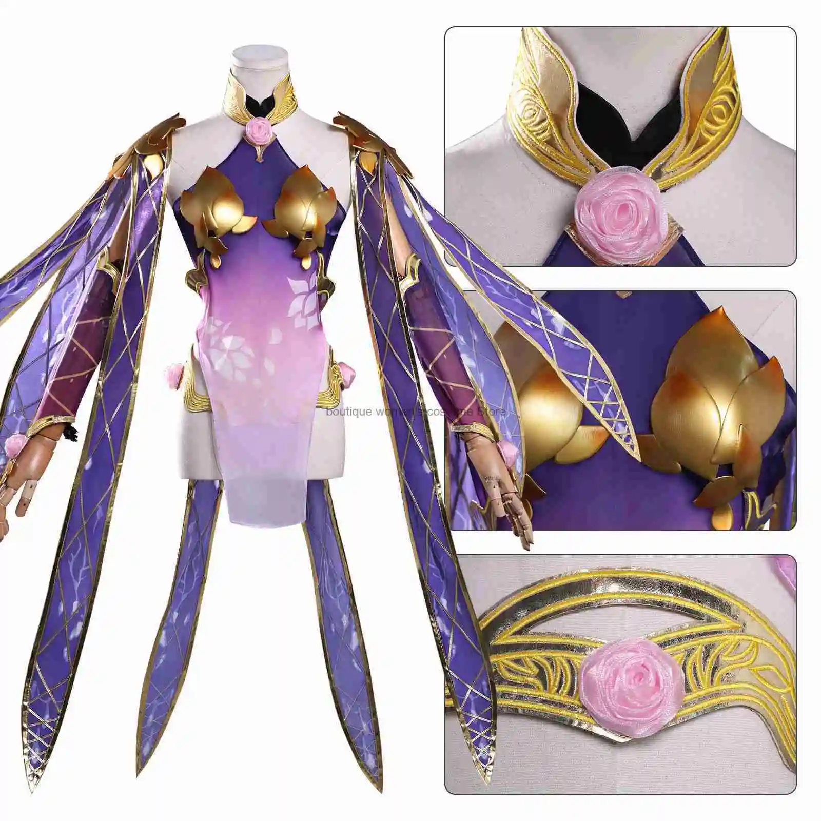 

Halloween Cosplay FGO Fate Grand Order Kama II Break Cosplay Costume Game Cosplay Outfit Female Props Game Suit