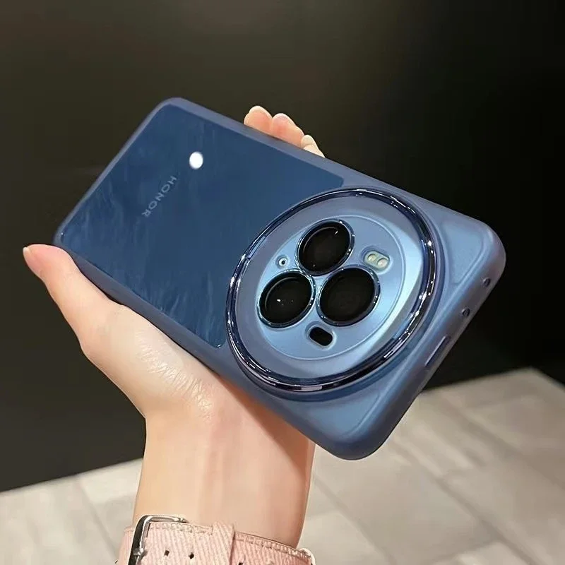 Für Honor Magic 7 Pro 6 Lite Klare Linse Schutz Film Fall Für Magic 8 Pro 5, Candy Farbe Weiche Silikon stoßfest Telefon Abdeckung