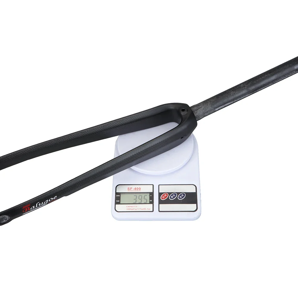Dead Flying Bicycle All Carbon Direct Pipe Circle Brake Fork BALUGOE C Brake Rigidity Mountain Bike Fork 700C*23C，25C，28C 28.6mm