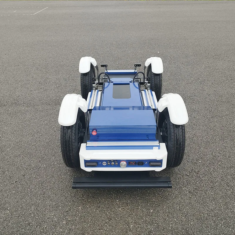 หุ่นยนต์ไร้คนขับควบคุมลวดแชสซีการพัฒนารอง UGV การสอนการวิจัยและการพัฒนารถ ROS รับน้ําหนัก 250 กก