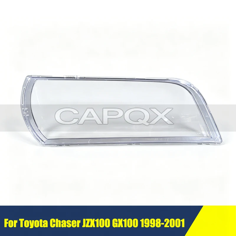 

Пара передних накладок на фары для Toyota Chaser JZX100 GX100 1998-2001, защитные колпаки для стекол фар, крышки для линз фар