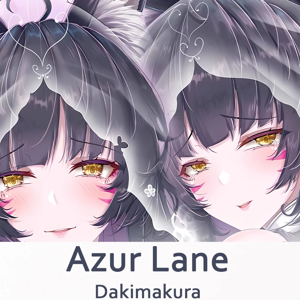 

Azur Lane Musashi Dakimakura 2WAY обнимающая наволочка для тела аниме наволочка