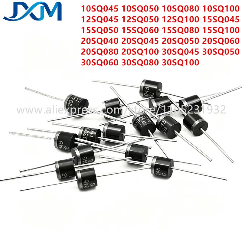 10pcs/lot 10SQ045 10SQ050 10SQ060 12SQ045 15SQ050 20SQ040 20SQ050 30SQ045 30SQ060 30SQ080 Solar Energy Schottky Rectifiers Diode