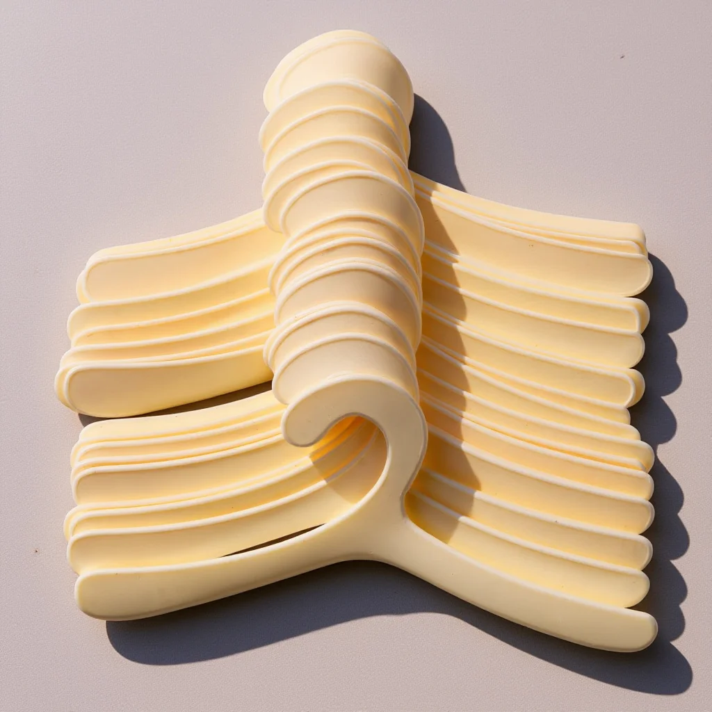 

20Pcs Puppy Apparel Hanger Functional Pet Clothes Hanger Smooth Finish Prevents Damage Foldable Pet Clothing Storage Rack