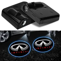 Car Door LED HD Welcome Courtesy Shadow Projector Lamp Logo Light For Infiniti Q50 Q70 QX70 FX35 Q30 G37 QX60 G35 Q60 QX50 QX80