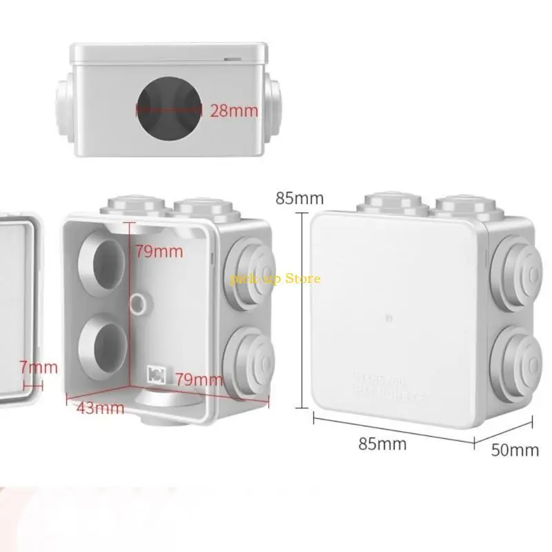 Q5WA Security Camera Camera Plastic Curner Box предлагает превосходную изоляцию и безопасность