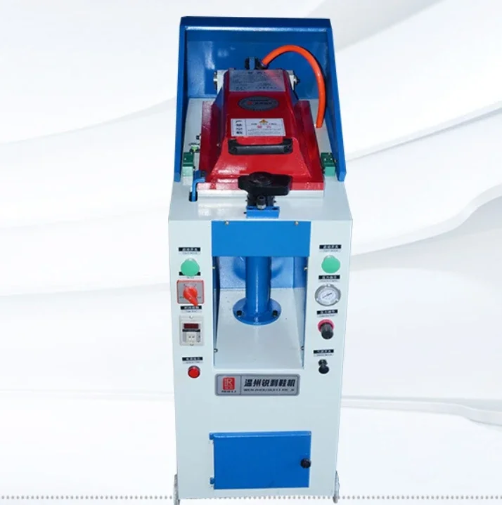 Full-Automatic Pneumatic Sole Attaching Machine Manual Single Station Shoe Sole Pressing Used Air Bag Pressing Machine