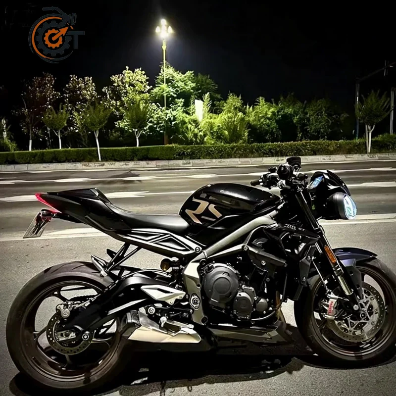 For Triumph Street Triple 765R 765 RS 2020-2025 2024 Motorcycle Rear Tail Tidy Fender Eliminator License Plate Holder Bracket