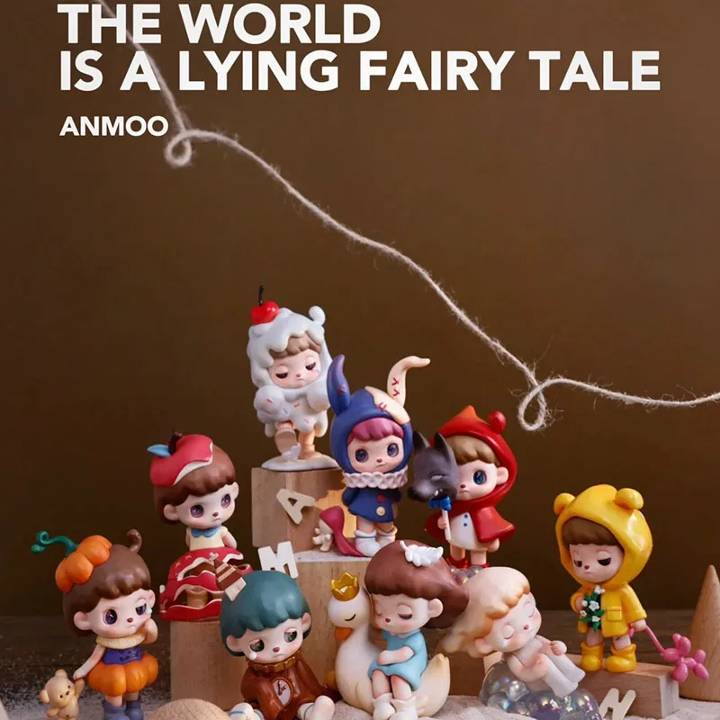 

ANMOO The World Is Lying Fairy Tale Series Blind Box Mystery Box Dolls Kawaii Action Anime Blind Box Toys Gift