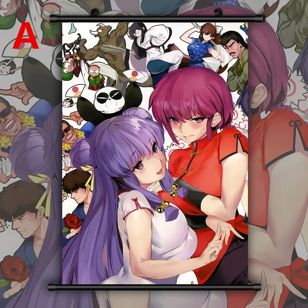 Ranma ½ Shampoo Saotome Ranma Anime Aesthetic Poster and Print Wall Art Pictures for Living Room Bedroom Home Decor