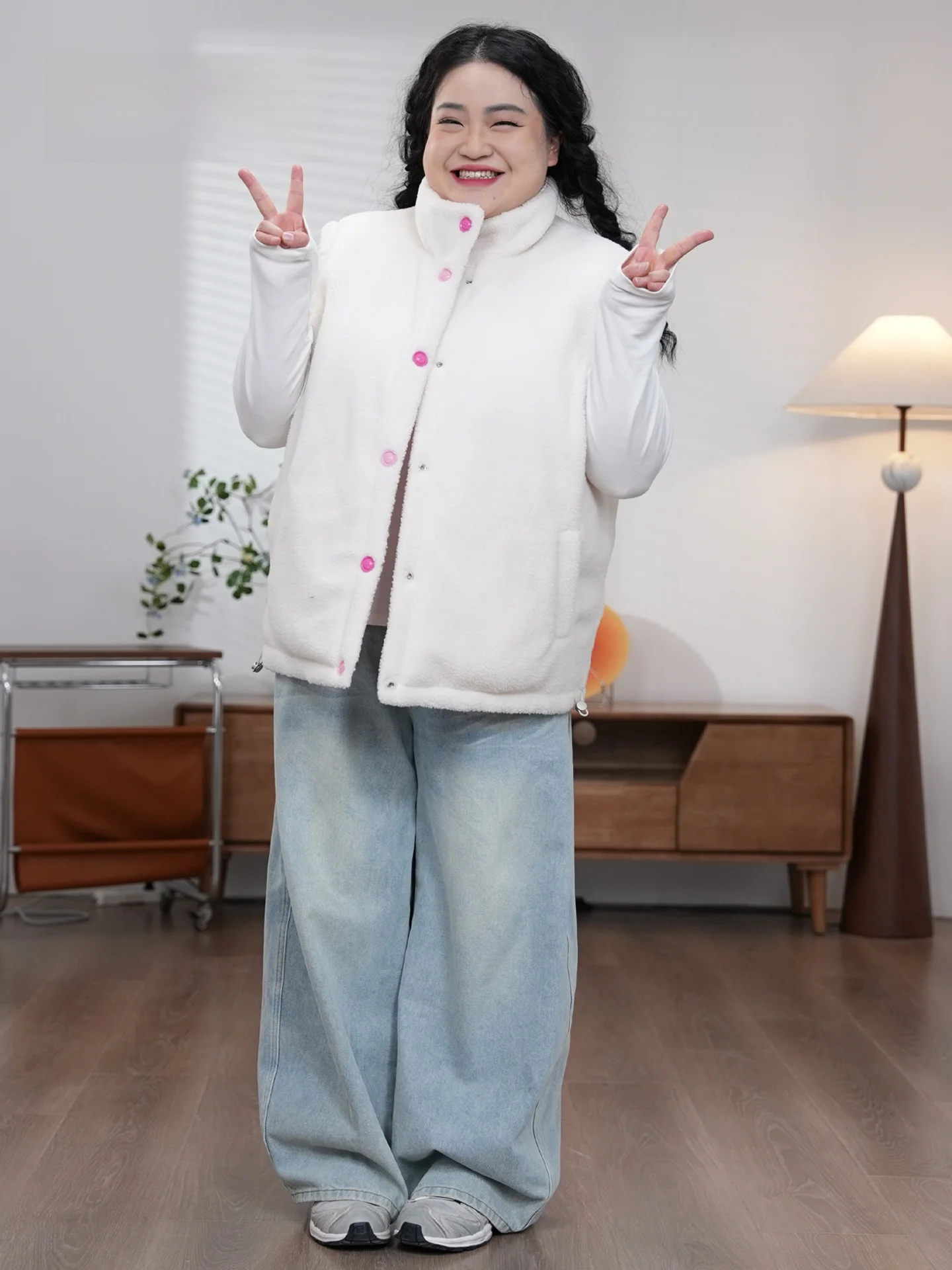 

Теплый модный двусторонний хлопковый жилет больших размеров, зимняя модная внутренняя одежда из полиэстера, стандартной длины, повседневный стиль