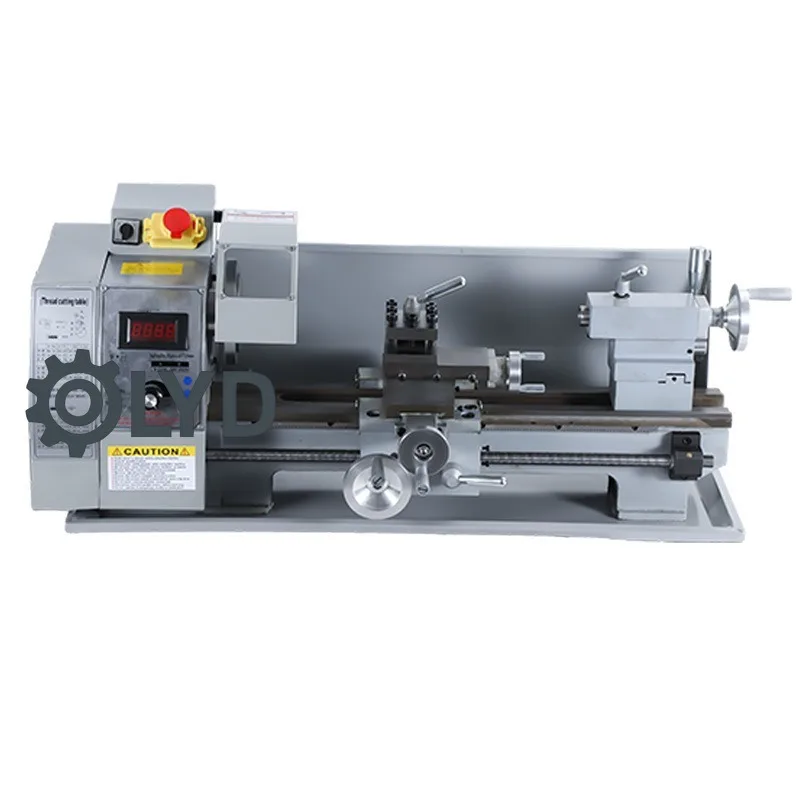 Metal Lathe Factory Multifunctional Home Horizontal Light Metal Lathe High Precision Woodworking Machinery