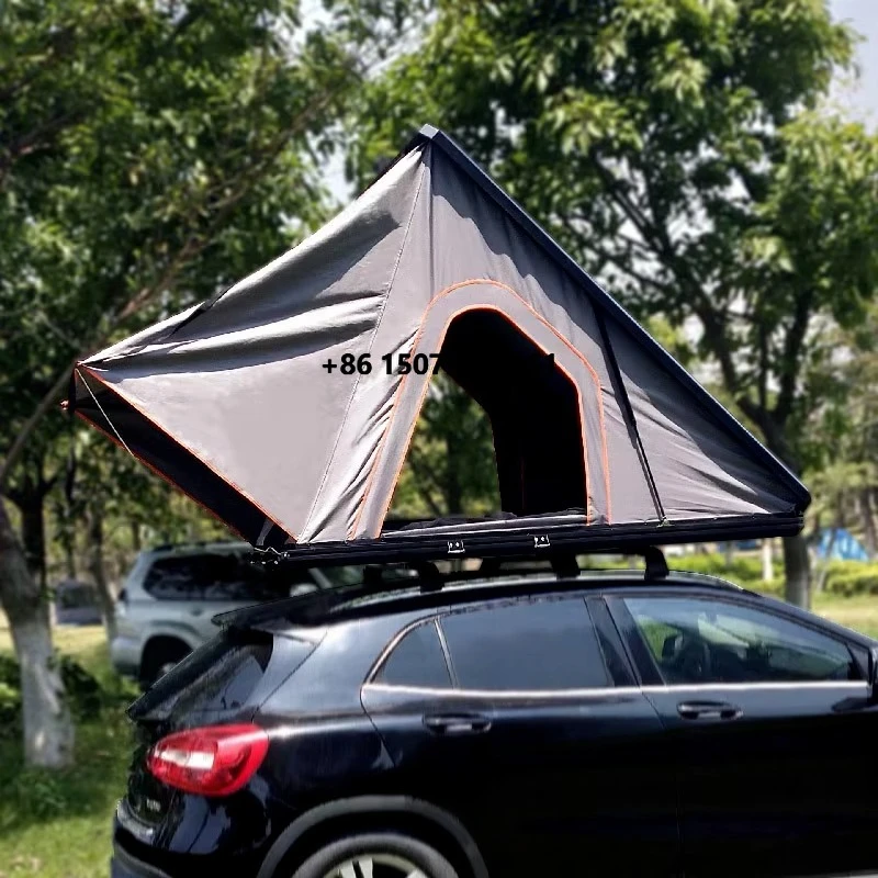 Best Selling Aluminum Pole Car Tents SUV Hard Shell Rooftop Tent Heavy Duty Camping Car 4x4 Roof Top Tent for Sale