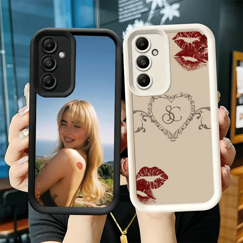 Phone Case for Samsung Galaxy A17 A16 A15 A14 A13 CR66 S-Sabrina C-Carpenter A56 A36 A26 A55 A35 A25 A54 A34 A24 A53 A33 A23 A07