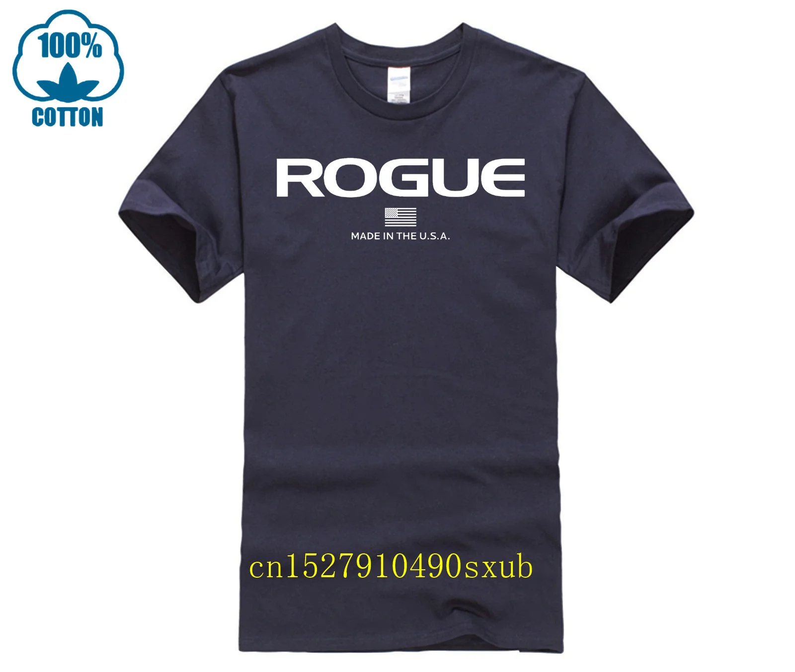 Rogue Fitness Custom Men White T-Shirt Tee 2023 fashion t shirt cheap tee hot tees Black Size S-4xl funny t-shirt TEE